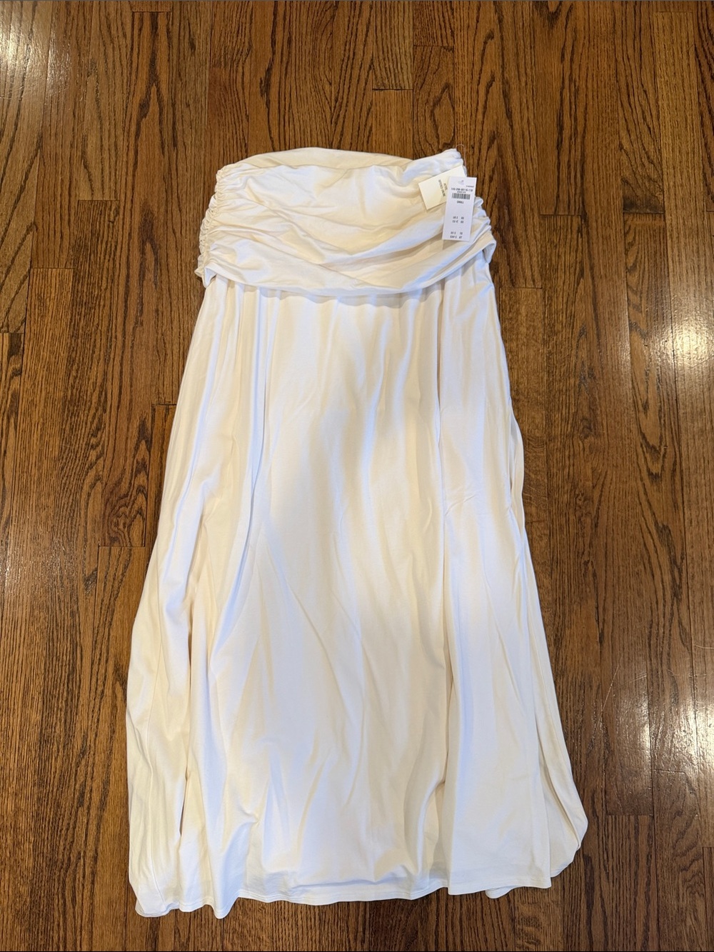 CreamMaxi Skirt